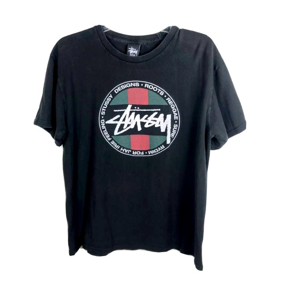 Stussy Other - STUSSY Reggae Rasta Vintage T-Shirt Small/Med